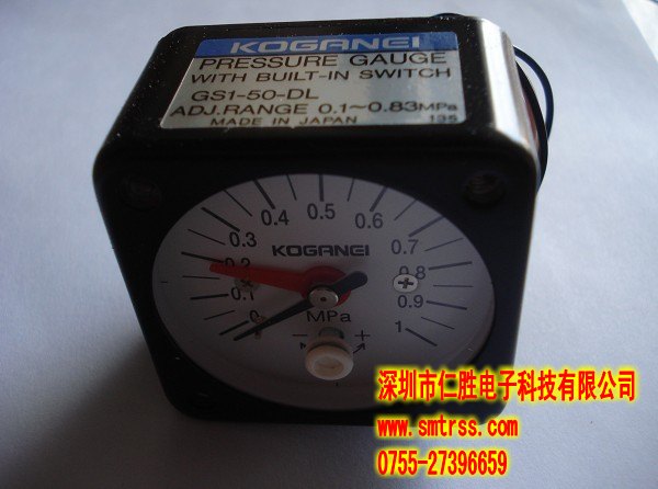 GS1-50-DL KG7-M8596-00X pressure gauge